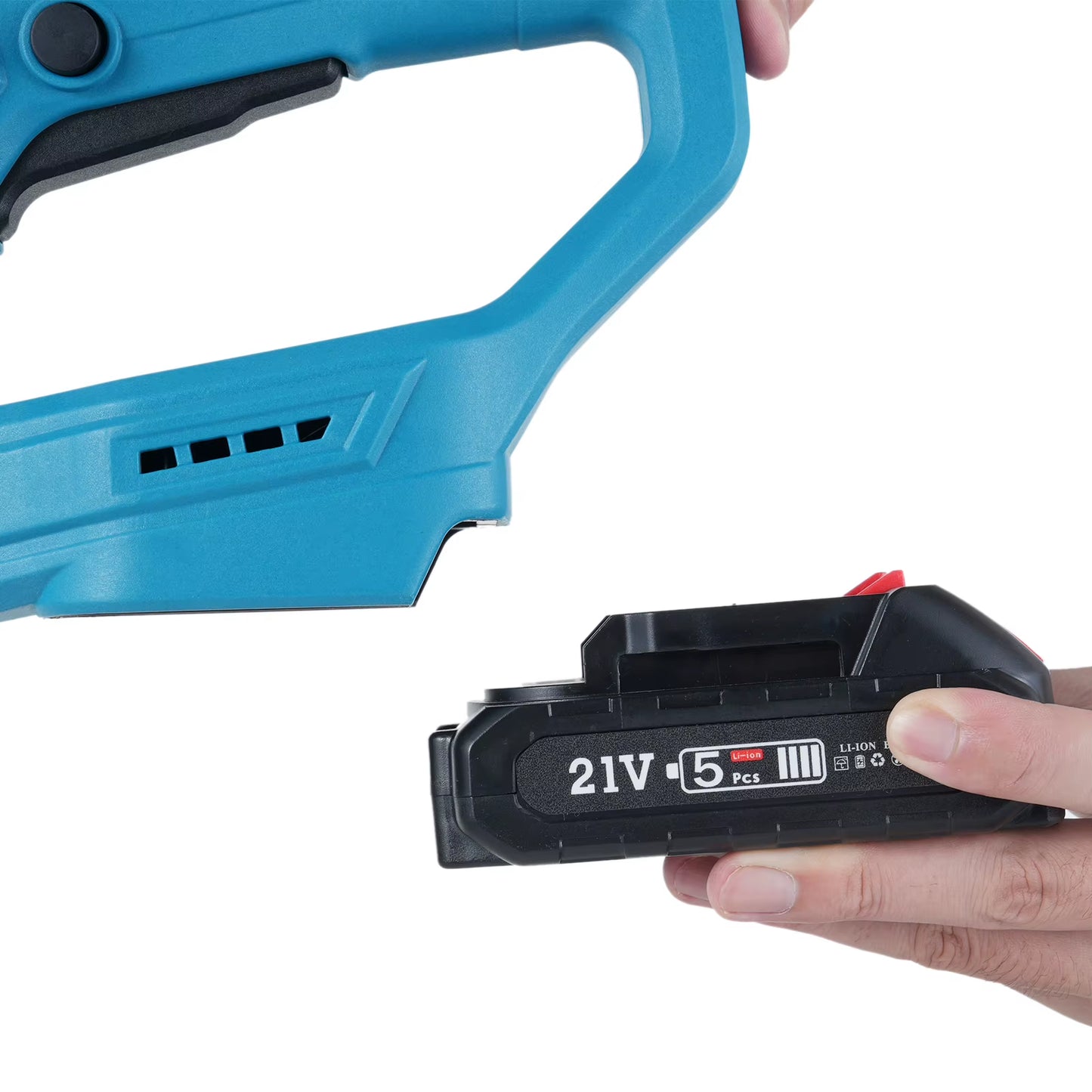 Snow Shovel 21V Battery Powered Snow Thrower Electric Snow Remover Brush Snow Blower with Auxiliary Handle