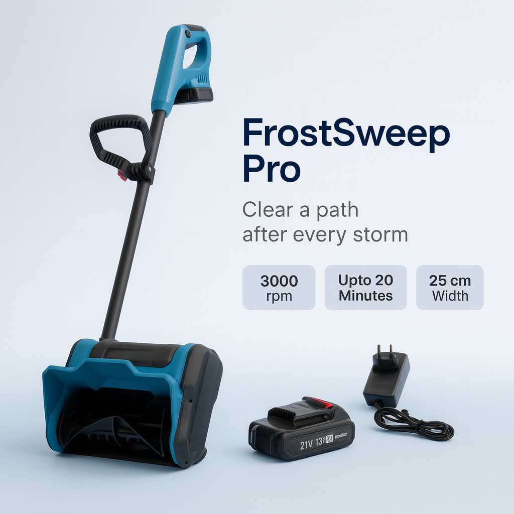 Efficient Snow Sweeping For ALL Winter